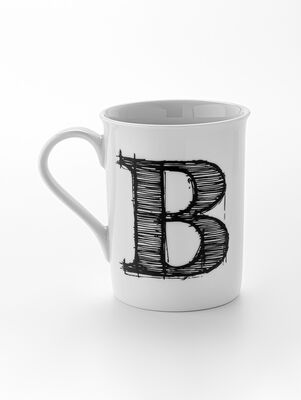 TAZA LETTER B 285CC
